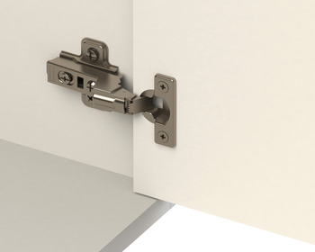 Concealed hinge, Inset mounting, with soft closing
